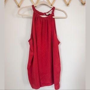 Diane Von Furstenburg Racerback Blouse